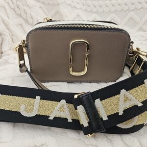 Marc Jacobs Brown and Gold Women's Bag